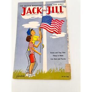 Vintage 1955 Jack and Jill  July Childrens Magazine